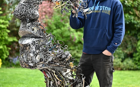 Brian Mock: The Master of Sculpting with Recycled Metal