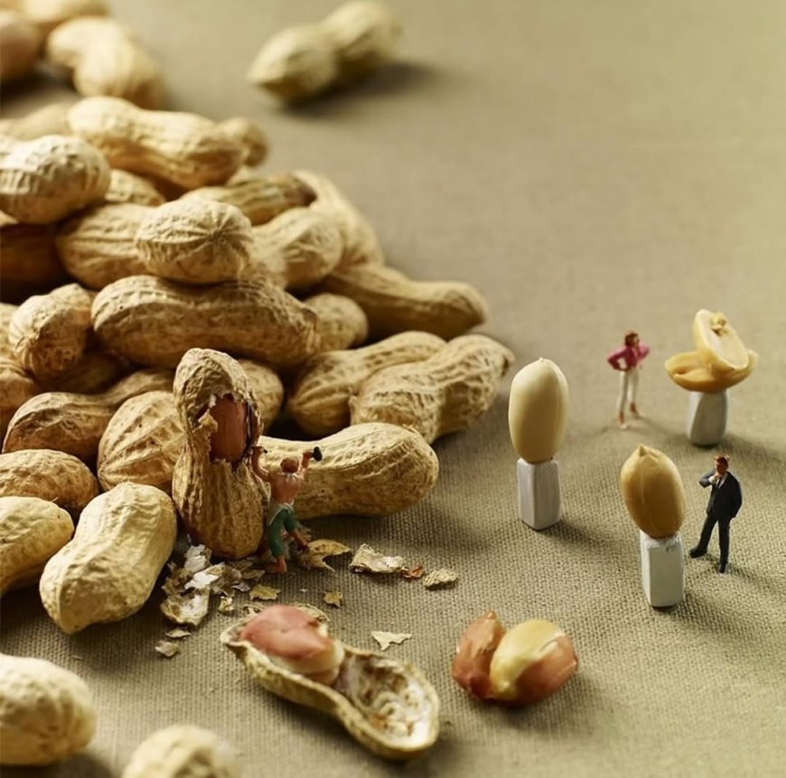 “Small Figures, Big Imagination” ,28 Photographs of Turning Food into Tiny Worlds