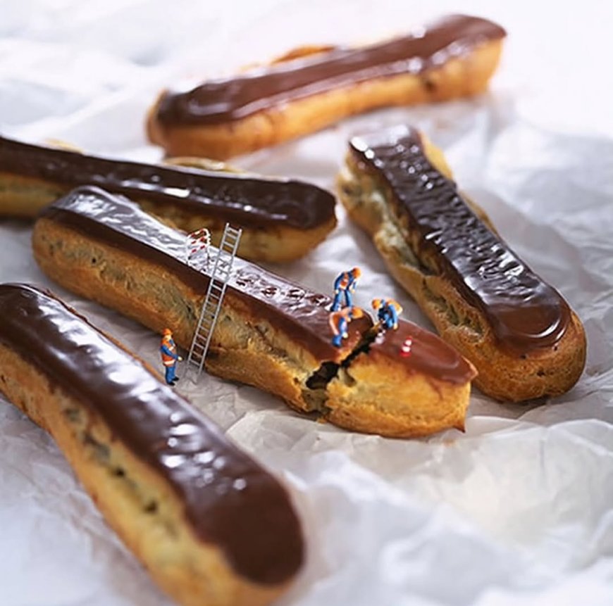 “Small Figures, Big Imagination” ,28 Photographs of Turning Food into Tiny Worlds