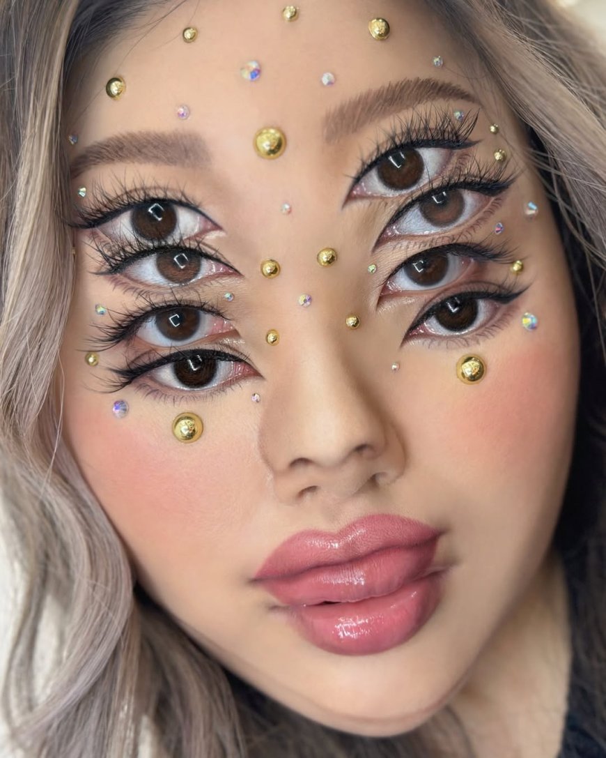 20 Mind-Bending Photos of Mimi Choi’s Optical Illusion Makeup Art