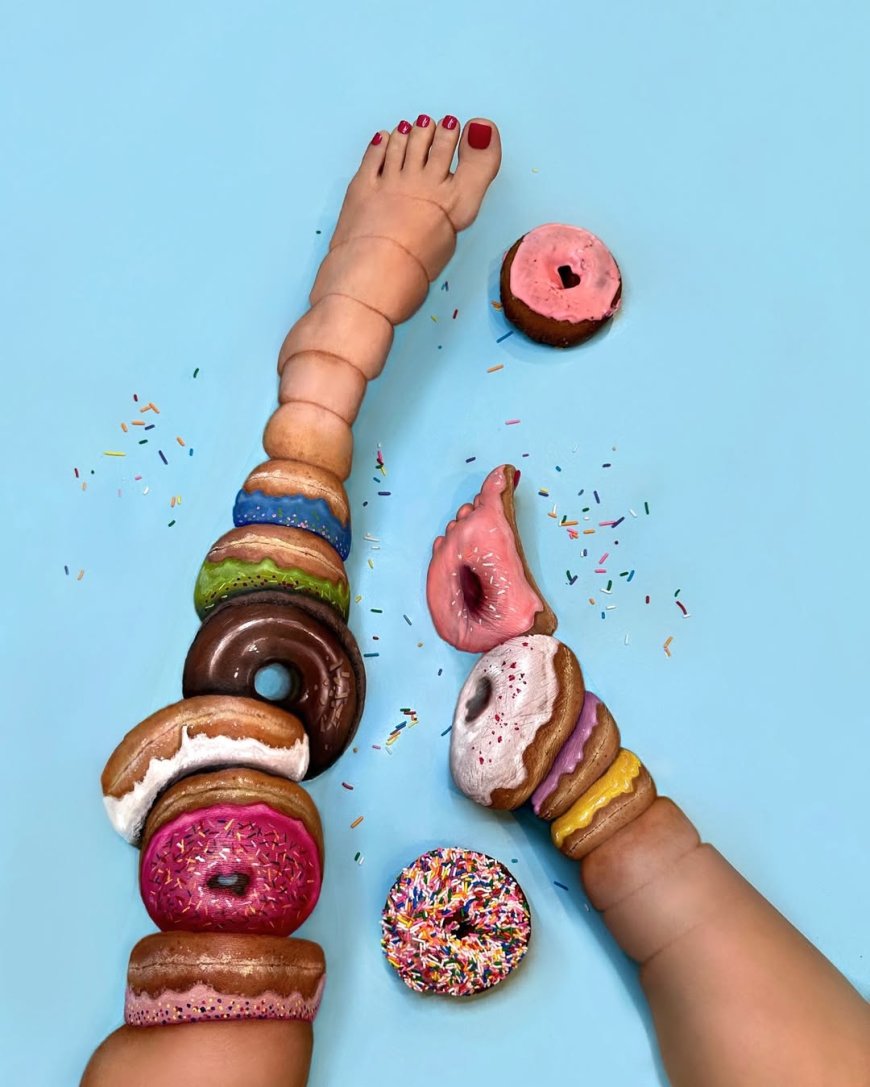 20 Mind-Bending Photos of Mimi Choi’s Optical Illusion Makeup Art