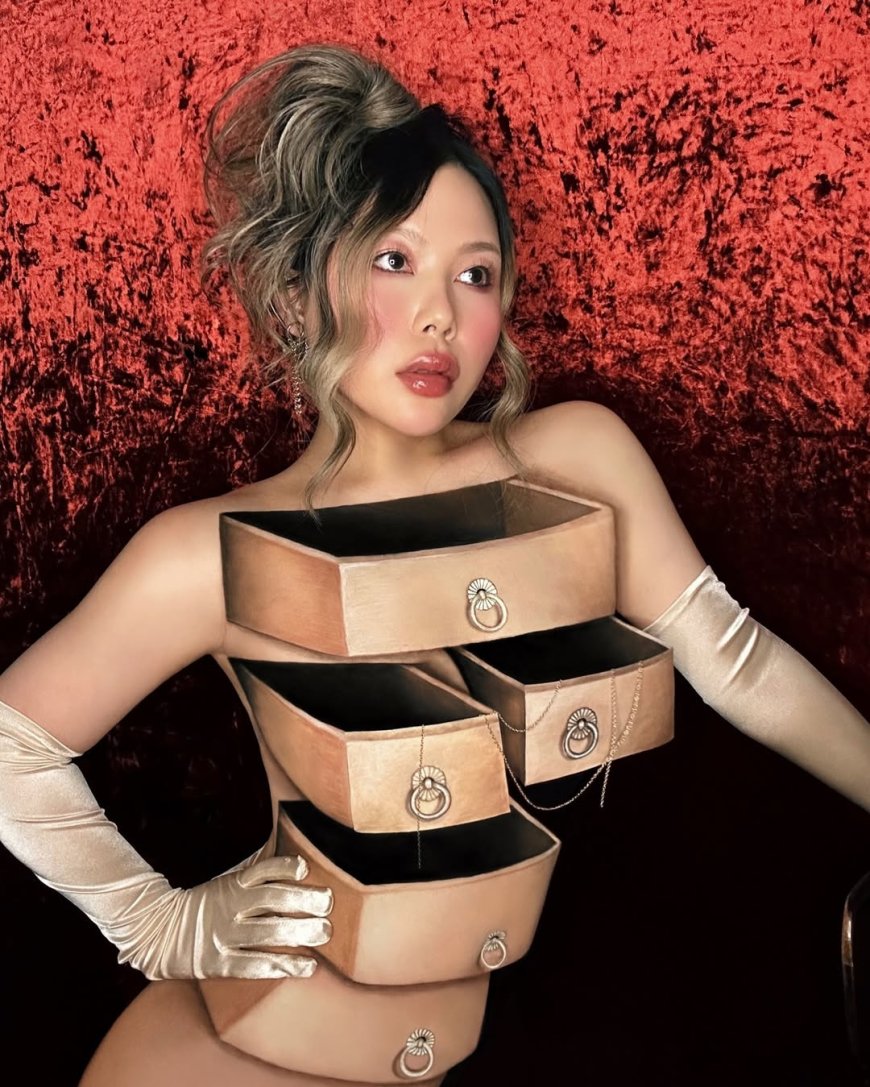 20 Mind-Bending Photos of Mimi Choi’s Optical Illusion Makeup Art
