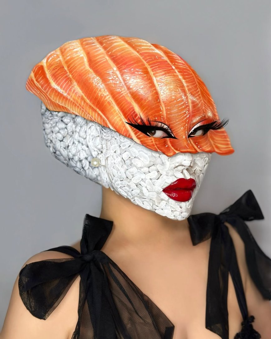 20 Mind-Bending Photos of Mimi Choi’s Optical Illusion Makeup Art