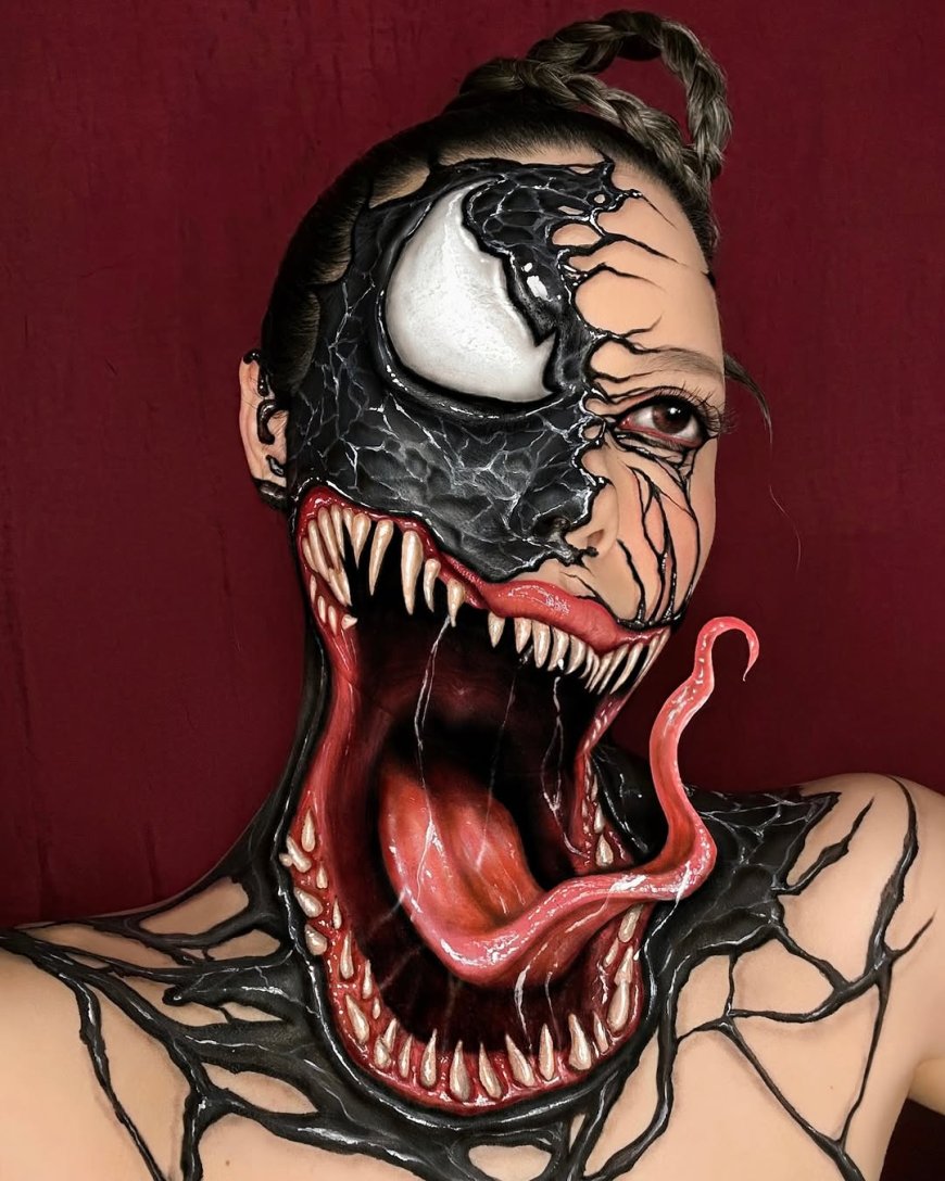 20 Mind-Bending Photos of Mimi Choi’s Optical Illusion Makeup Art